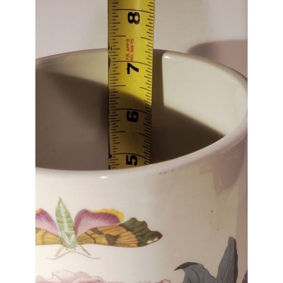 Portmeirion Botanic Gardens Peony Jar with Lid Vase Floral Storage Canisters - Picture 7 of 13